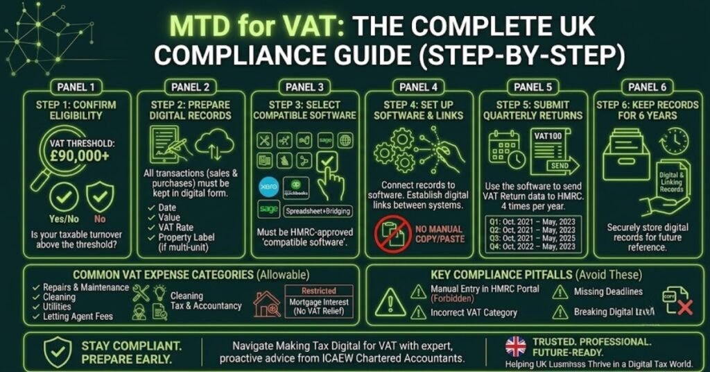 MTD for VAT: The Complete UK Compliance Guide (Step-by-Step)